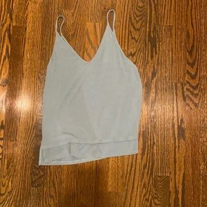 Gentle Fawn Blue ribbed tank top